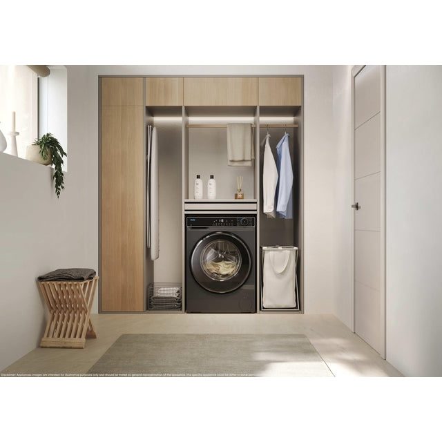 Haier X Series 5 10kg 1400 Spin Washing Machine - Graphite | HW100-BP14357GUUK