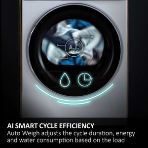 Haier X Series 7 12kg 1400 Spin Washing Machine Wifi Enabled - Graphite | HW120-B14367GUUK