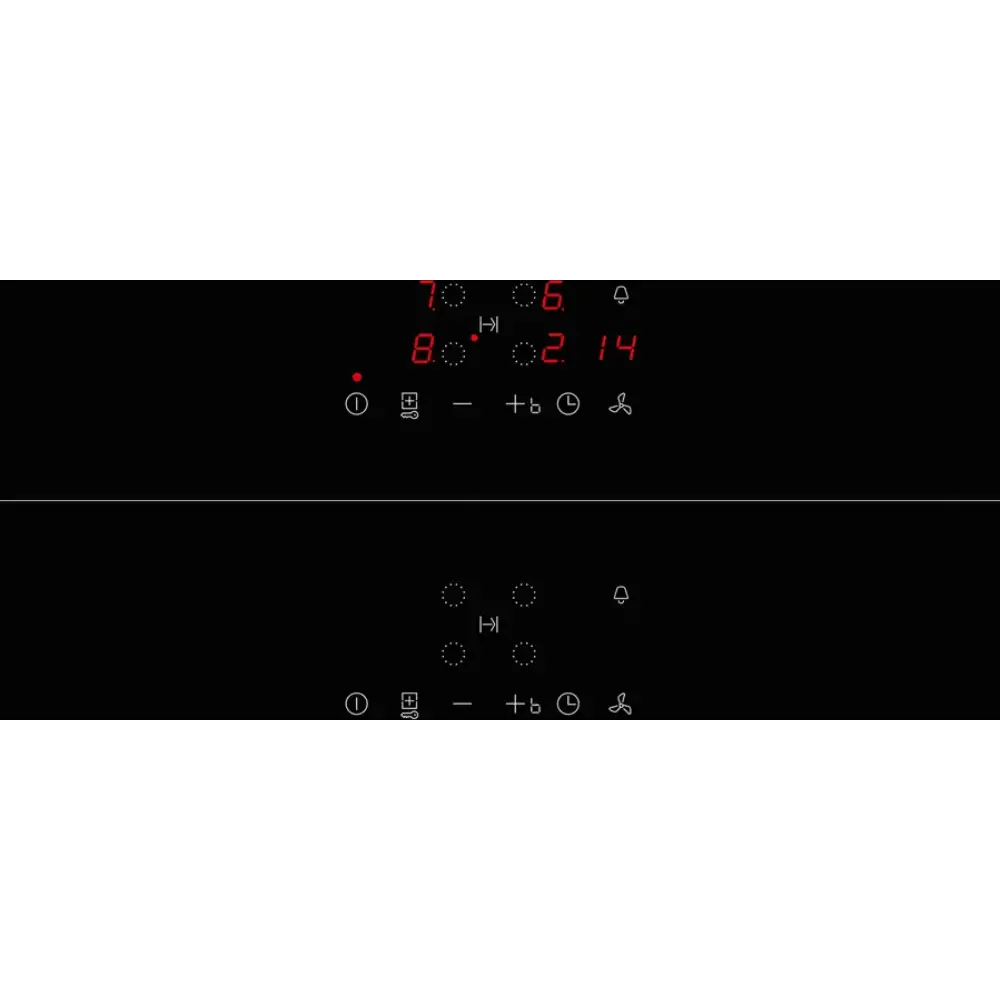 Neff N 50 80cm Integrated Ventilation Induction Hob - Black | V58NBS1L0