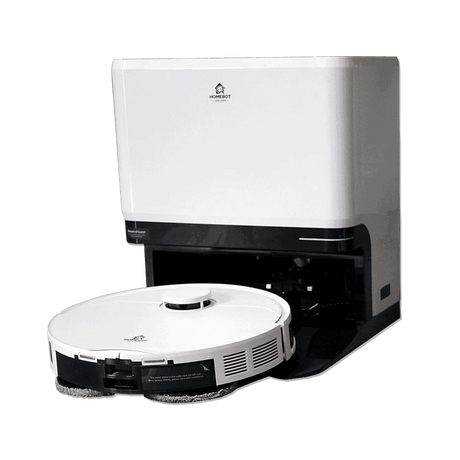 Homebot Glider Robot Robotic Vac Vacuum - White | HB-RV-GLI-IE