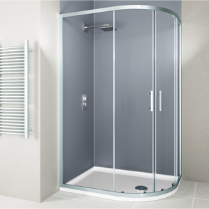 Flair HYDRO EXPRESS 2 Door Quadrant | Chrome | 800 to 900mm, 800x1000mm to 900x1200mm