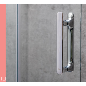 Flair ILI Slider Shower Door | Chrome, Matte Black, Brushed Brass | 1000mm to 1700mm