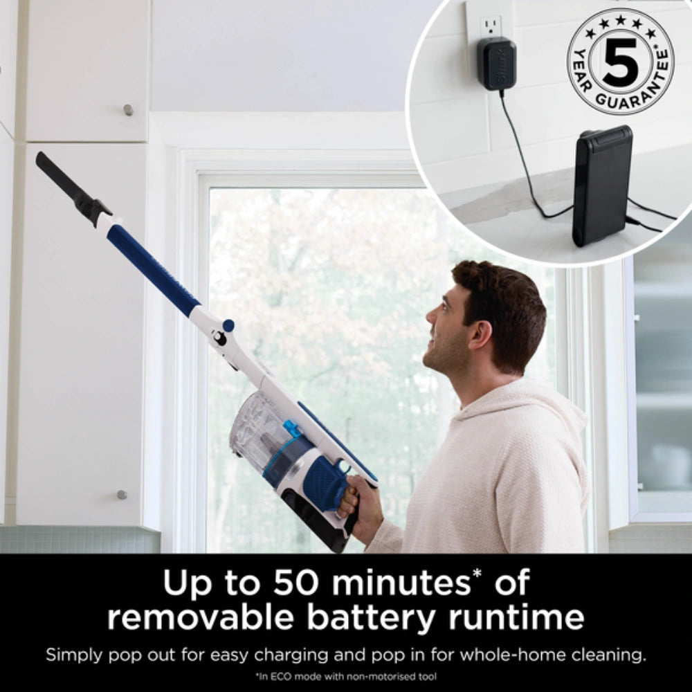 Shark PowerPro Cordless Stick Vac Vacuum with Anti Hair Wrap & Floor Detect | IZ380UK