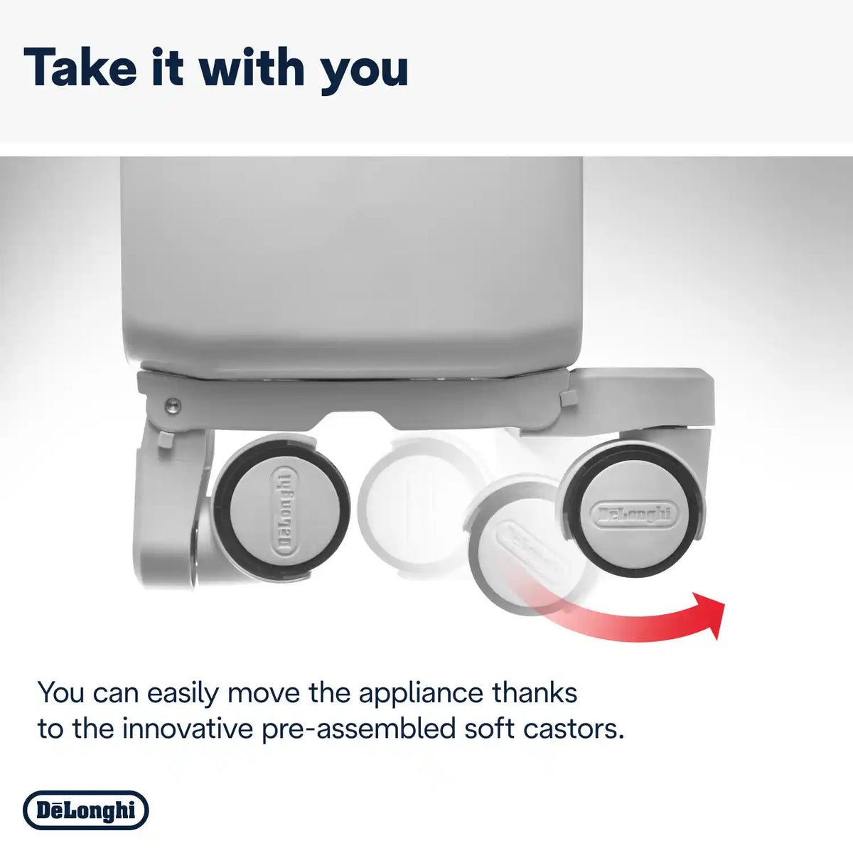 Delonghi Dragan 4 2kw Oil Filled Radiator with Electronic Timer - White | TRDSX40820E.WB