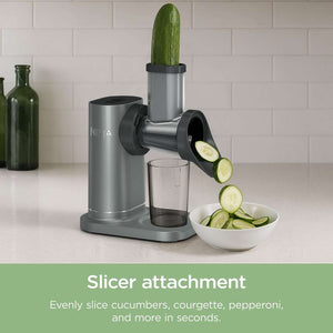Ninja 3 in 1 Cold Press Juicer Slicer and Shredder with Anti-Clog Filter | JC152UK