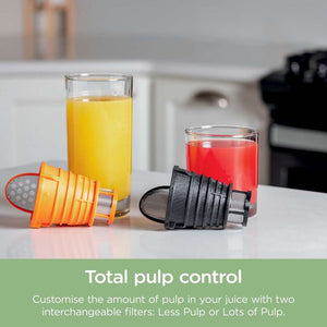 Ninja 3 in 1 Cold Press Juicer Slicer and Shredder with Anti-Clog Filter | JC152UK