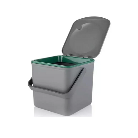 Minky Compost Food Waste Counter Top Caddy 3.5 Litre - Slate Grey | MNK100130
