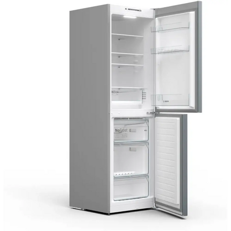 Bosch Series 2 Frost Free Freestanding Fridge Freezer - Stainless Steel | KGN34NLEAG