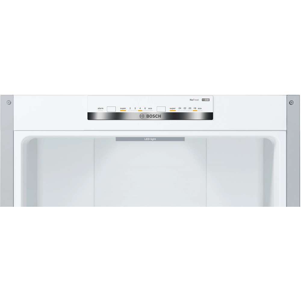 Bosch Series 4 203cm 70/30 Fridge Freezer - Stainless Steel | KGN392LEBG