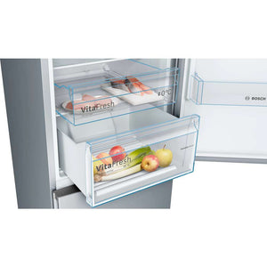 Bosch Series 4 203cm 70/30 Fridge Freezer - Stainless Steel | KGN392LEBG