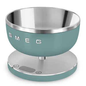 Smeg 50's Style Digital Kitchen Scales - Emerald Green | KSC01EGMWW