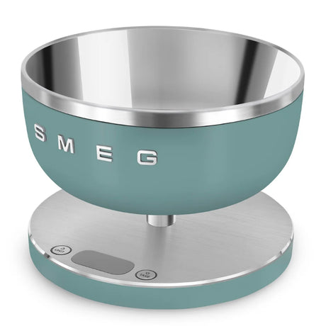 Smeg 50's Style Digital Kitchen Scales - Emerald Green | KSC01EGMWW