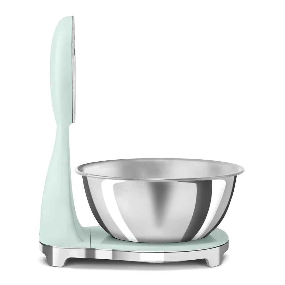 Smeg Analog and Digital Kitchen Scales Retro - Pastel Green | KSF01PGWW