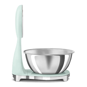 Smeg Analog and Digital Kitchen Scales Retro - Pastel Green | KSF01PGWW