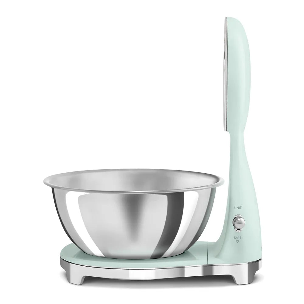 Smeg Analog and Digital Kitchen Scales Retro - Pastel Green | KSF01PGWW