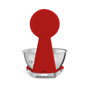 Smeg Analog and Digital Kitchen Scales Retro - Red | KSF01RDWW