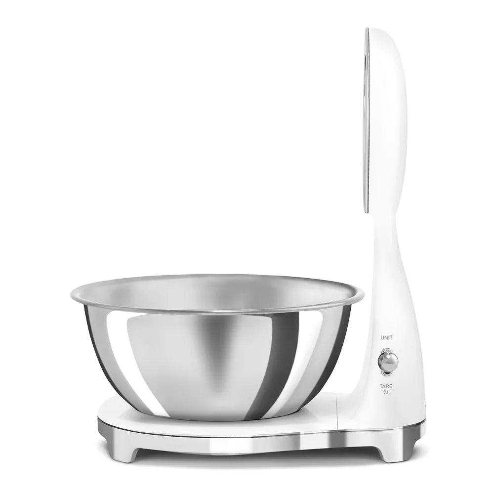 Smeg Analog and Digital Kitchen Scales Retro - White | KSF01WHWW