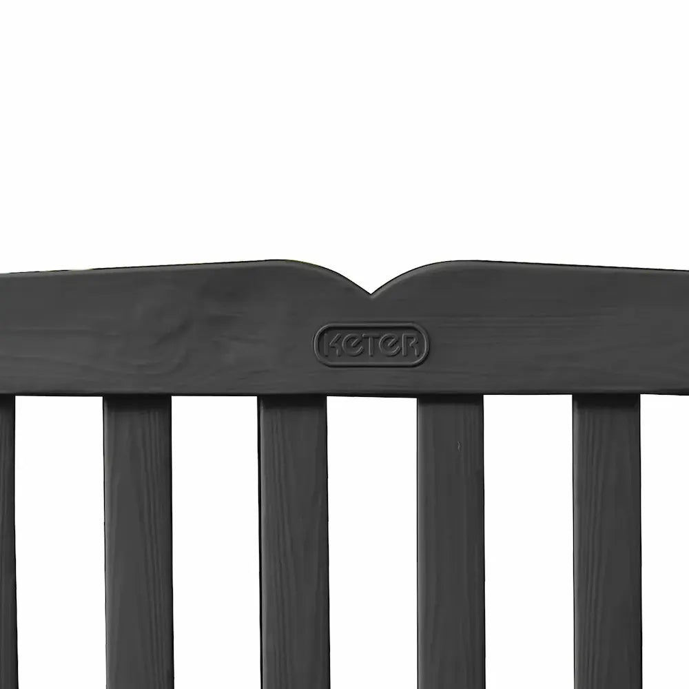Keter Eden Garden Storage Bench 265 Litre - Black