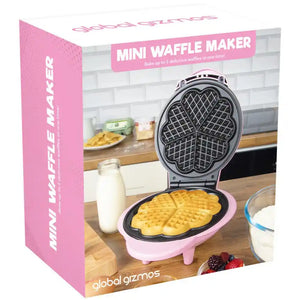 Global Gizmos Waffle Maker 1000w - Pink | 35570