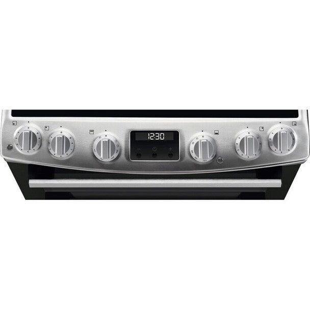 Electrolux 60cm Double Oven Electric Ceramic Cooker - Stiainless Steel | LKR655200X