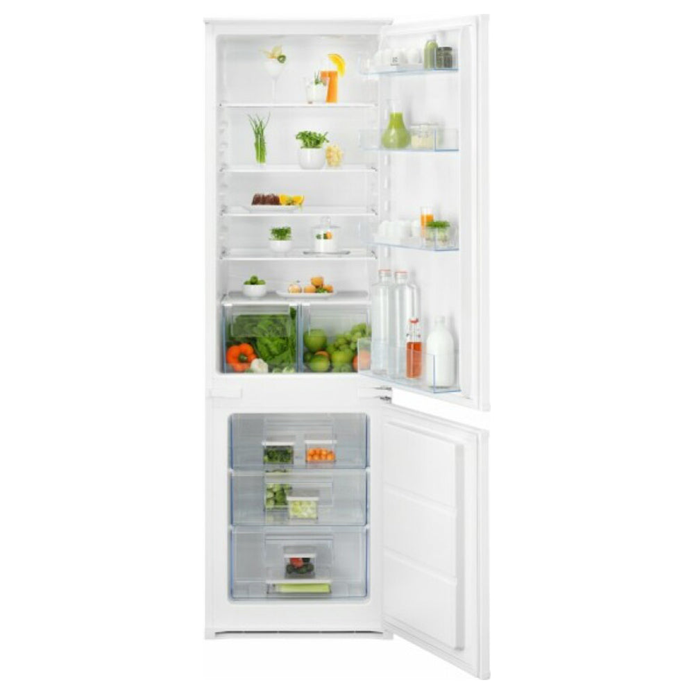 Electrolux 70/30 Low Frost Built In Integrated Fridge Freezer - White | LNS5LE18S