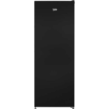 Beko 145.7cm Upright Tall Larder Fridge - Black | LSG4545B