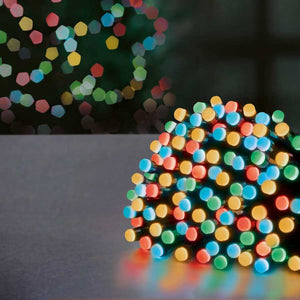 Premier 360 Low Voltage Multi Action LED Mini Berry Christmas Lights -  Multi-Coloured | LV254001M