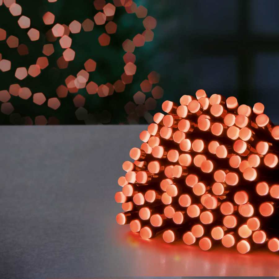Premier 360 Low Voltage Multi Action LED Mini Berry Christmas Lights -  Red | LV254001R