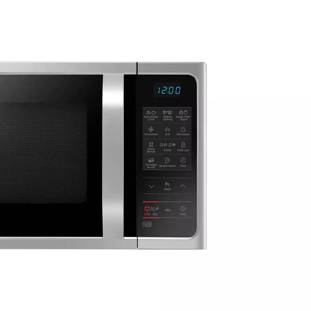 Samsung 900W 28 Litre Convection Microwave -  Neo Stainless Silver | MC28H5013AS/EU