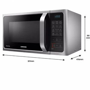 Samsung 900W 28 Litre Convection Microwave -  Neo Stainless Silver | MC28H5013AS/EU
