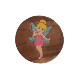 Lucky Ducks Fairy Kids Stool Wooden | WP-23-A36