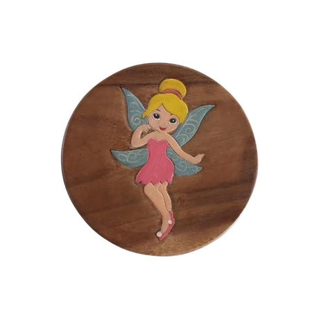 Lucky Ducks Fairy Kids Stool Wooden | WP-23-A36