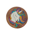 Lucky Ducks Unicorn Kids Stool Wooden