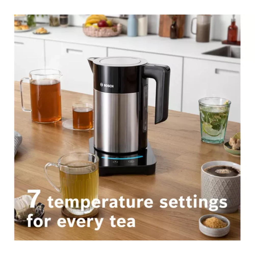 Ex-Display Bosch Sky Variable Temperature Jug Kettle - Black | TWK7203GB