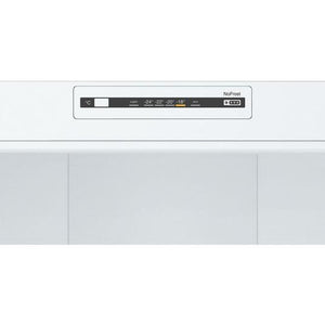 A close-up of a white Nafrast induction cooker front panel showing the digital control interface with temperature settings and a yellow highlight.