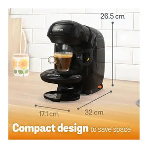 Bosch Tassimo Style Friendly Pod Coffee Machine - Black | TAS112EGB