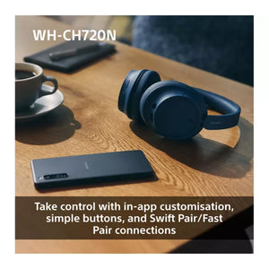 Sony Wireless Over Ear Noise Cancelling Headphones - Black | WHCH720NBCE7