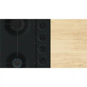 Bosch Series 2 60cm Gas Hob - Black Enamel | PBP6B6K60