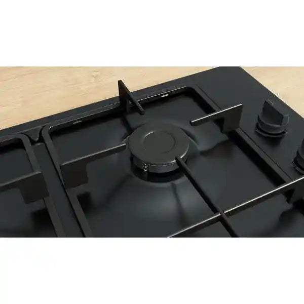 Bosch Series 2 60cm Gas Hob - Black Enamel | PBP6B6K60