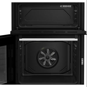 Beko 60cm Twin Cavity Electric Cooker with Ceramic Top - White | FTC6701W