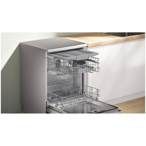 Bosch Series 2 14 Place 60cm Freestanding Dishwasher - Silver Inox | SMS2HVI06G