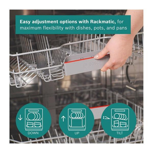 Bosch Series 2 14 Place 60cm Freestanding Dishwasher - Silver Inox | SMS2HVI06G