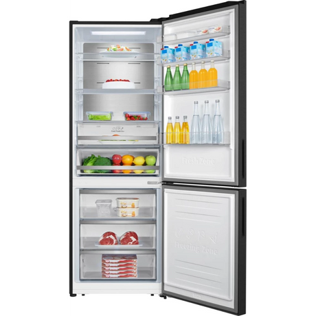 Hisense 200cm 60/40 Fridge Freezer - Black | RB645N4BFE