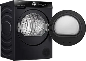 Hisense 12kg 1400 Spin Autodose Washing Machine with Wifi  - Black | WF5S1245BB