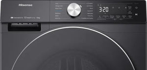 Hisense 10kg Heat Pump Tumble Dryer with Wifi - Black | DH5S102BB