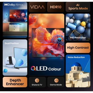 Hisense 40 Inch Full HD QLED Smart TV | 40A59Q