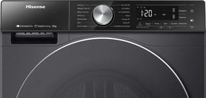 Hisense 12kg 1400 Spin Autodose Washing Machine with Wifi  - Black | WF5S1245BB