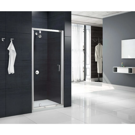 Merlyn MBox Pivot Door | Chrome, Matt Black, Brushed Brass | 700mm to 1000mm