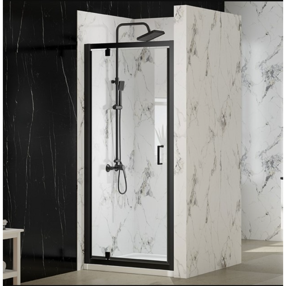 Merlyn MBox Pivot Door | Chrome, Matt Black, Brushed Brass | 700mm to 1000mm