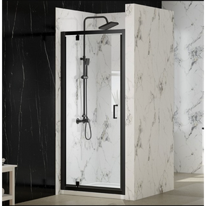 Merlyn MBox Pivot Door | Chrome, Matt Black, Brushed Brass | 700mm to 1000mm